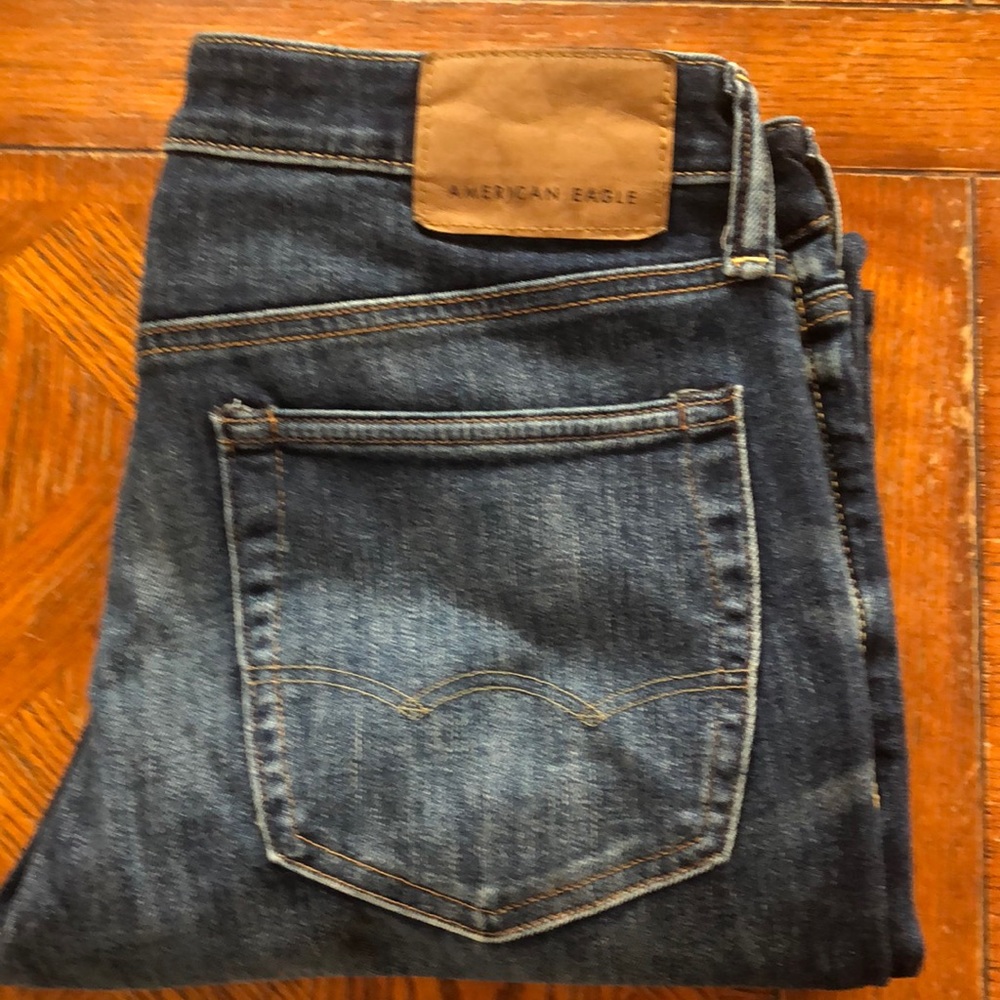 American Eagle Airflex Temp Tech Men’s Athletic Skinny Denim Jeans